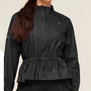 BNWT GYMSHARK NEW MARCH 2026 Running Elite Windproof Jacket SOLD OUT XS BLACK